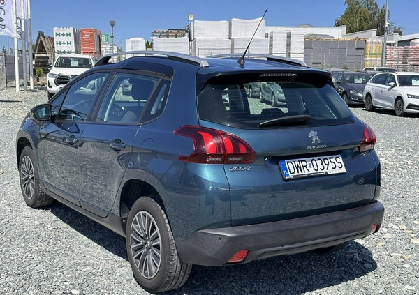 Peugeot 2008 cena 54900 przebieg: 34000, rok produkcji 2018 z Wojkowice małe 326